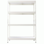 KIT RAYONNAGE LÉGER RAPID 3 GS 4 NIVEAUX 1800X1200X450
