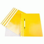 LOT DE 100 - CHEMISE À LAMELLE, A4, FILM PP, BLEU FONCÉ