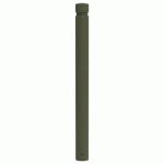 POTELET VITYL TÊTE GORGES MÉTAL HTR 1 M Ø 102 MM OLIVE 6003 - BUTON DESIGN