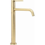 ROBINET DE LAVABO REA LUGANO SLIM BRUSH GOLD HIGH - OR BROSSÉ