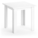 TABLE À MANGER „KARLOS“ 80CM BLANCHE VICCO