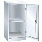 ARMOIRE BLANC PUR 500X500X1000 AVEC 1 RAYONS AMO. - LISTA