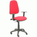CHAISE DE BUREAU SIERRA CP ACCOUDOIRS RÉGLABLES - ROUGE