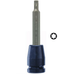 EMBOUT TORX T45 LONG A CHOC CARRE 1/2