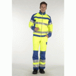PANTALON TRAVAIL WORKWEAR - HAUTE VISIBILITÉ - CONFORT ET RÉSISTANCE