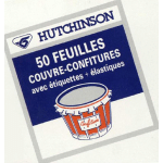 SACHET 50 FEUILLES COUVRE-CONFITURES - CONFITURIER - HUTCHINSON