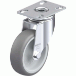 BLICKLE - ROULETTE PIVOTANTE Ø 100MM BANDAGE CAOUTCHOUC TPE 110KG - LKPA-TPA 101G