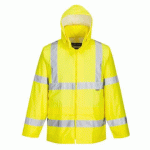 PORTWEST H440 VESTE DE PLUIE HI-VIS JAUNE - TAILLE XXS