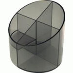 POT MULTIFONCTION 'THE CROSS', 4 COMPARTIMENTS, GRIS - LOT DE 7