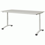 TABLE MALIBU 160X80 T3/T6 DL ST ABS BLC SEL W911/BLC 9016