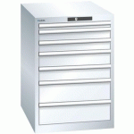 ARMOIRE BLANC PUR 564X725X800 AVEC 7 TIR. 75KG _ 14.354.110 - LISTA