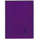 CLAIREFONTAINE CAHIER KOVERBOOK PIQÛRE 96 PAGES SEYÈS 24X32. COUVERTURE POLYPRO