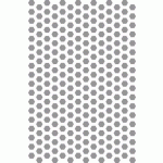 MATFER - POCHOIR PVC 0,2 X 8 X 8 MM - 441001