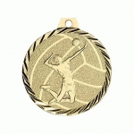 MÉDAILLE VOLLEY OR 50MM