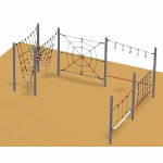 PARCOURS DE GRIMPE COMPLET VARIO C - SCELLEMENT DIRECT - MANUTAN COLLECTIVITÉS