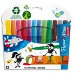 REYNOLDS POCHETTE DE 12 FEUTRES À DESSIN POINTE EXTRA-LARGE ENCRE SUPER LAVABLE SUPER PROPY
