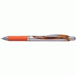 STYLO ROLLER ENCRE GEL ENERGEL BL77, ORANGE - LOT DE 7