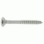 VIS À BOIS AGGLOMÉRÉS TÊTE FRAISÉE TORX INOX A2 6X140/138 BOÎTE DE 50 - ULTIMA - 12660140