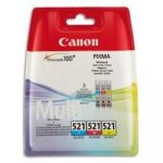 CANON MULTIPACK JET D'ENCRE CLI-521 2934B007