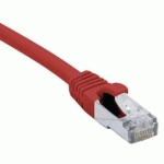 CORDON RJ45 CATÉGORIE 6 F/UTP LSOH SNAGLESS ROUGE - 25 M