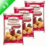 GATEAU PATISSIER ST MICHEL ST MICHEL - MADELEINES COQUILLE PÉPITES CHOCO X3