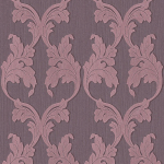 PAPIER PEINT BAROQUE TAPISSERIE BAROQUE PAPIER PEINT INTISSÉ VIOLET - 10,05 X 0,53 M - BRICOFLOR