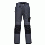 PORTWEST T601 PANTALON PW3 GRIS ZOOM/NOIR - TAILLE 41 - STANDARD