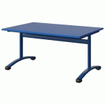 TABLE MALIBU 120X80 T3 DL STRA ABS BLEU U525/BLEU 5005