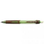 UNIBALL STYLO BILLE RÉTRACTABLE POWERTANK ECO, VERSION RECYCLÉE,CORPS MARRON ET VERT-ENCRE BLEUE SN220EWB