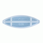 LAMELLES D'ASSEMBLAGE TRANSPARENTES - C20 - X 250 LAMELLO
