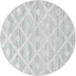 ALLOTAPIS - TAPIS SCANDINAVE ROND VITI GRIS Ø 200 - GRIS