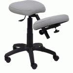 CHAISE DE BUREAU LIÉTOR - GRIS CLAIR - PIQUERAS Y CRESPO