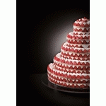 MATFER - KIT 5 CERCLES POUR WEDDING CAKE À LA FRANÇAISE OU PIÈCE MONTÉE PÂTISSIÈRE - 681911
