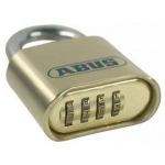 ABUS CADENAS LAITON COMBINAISON 4 CHIFFRES TAILLE 50 MM ET ANSE INOX 8 MM