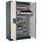 ARMOIRE SÉCURITÉ Q-PEGASUS-90 Q90.195.120.WDAC GRIS/BLANC - MANUTAN COLLECTIVITÉS