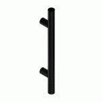 BÂTON DE MARÉCHAL LEVIITA - MODÈLE DROIT - NOIR RAL 9005 - LONGUEUR 350 MM TIRARD