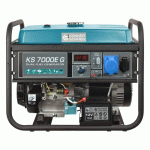 GROUPE ÉLECTROGÈNE À ESSENCE/GAZ - DÉMARRAGE MANUEL/ÉLECTRIQUE- 5 KW - 230V KS 7000E G KONNER & SOHNEN