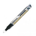 PENTEL MARQUEUR PERMANENT POINTE OGIVE CORPS PLASTIQUE ENCRE LIQUIDE FLUIDE À BASE D'ALCOOL NOIRE MAXIFLO