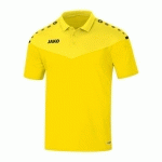 POLO MANCHES COURTES FEMME - JAKO - CHAMP 20 JAUNE