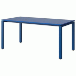 TABLE MALIBU 160X80 T5 SOUDÉ STRA ABS BLEU U525/BLEU 5005