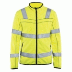 VESTE MICROPOLAIRE HAUTE-VISBILITÉ TAILLE S - BLAKLADER