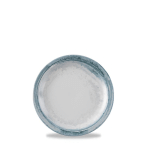 ASSIETTE PLATE ROND BLEU PORCELAINE Ø 23 CM FINCA DUDSON