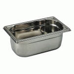 BAC GASTRONORME PLEIN SANS ANSE 1/4- HAUTEUR 200MM_745 020 - MATFER