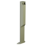 CENDRIER SUR PIED ROSSIGNOL KOPA AVEC SERRURE 1 L GRIS CIMENT
