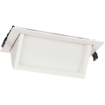 SPOT DOWNLIGHT LED ORIENTABLE RECTANGULAIRE 46W 120 LM/W BLANC NO FLICKER BLANC FROID 5500K - 6000K 100º