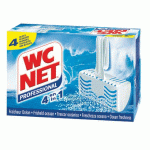 LOT DE 2 - BLOC WC NET PROFESSIONAL - BOÎTE DE 4