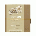 PAINTON NATUREL CARNET COUSU 32F 14X14CM 250G - NATUREL - LOT DE 2