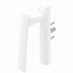 POIGNÉE SARENA EXTÉRIEURE DÉPORTÉE POUR PORTE COULISSANTE DS8524 - BLANC BRILLANT 9010 - MAIN DROITE LA CROISÉE DS
