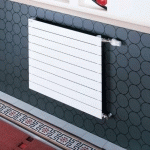 RADIATEUR CHAUFFAGE CENTRAL ACOVA - FASSANE HORIZONTAL AILETTES 845W V6LX-044-100