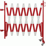 BARRIÈRE EXTENSIBLE AVEC ADAPTEUR POUR POTEAU 4000MM Ø60MM - CRASH STOP